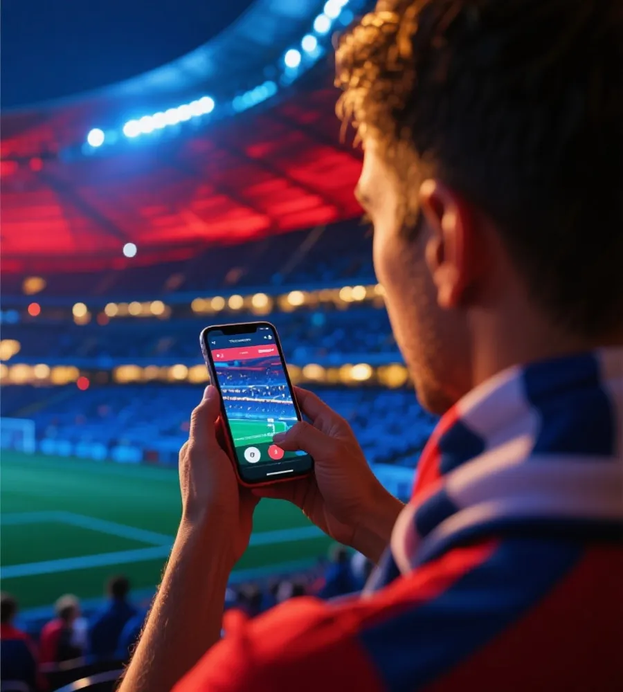 手機版世界盃資訊功能示意圖