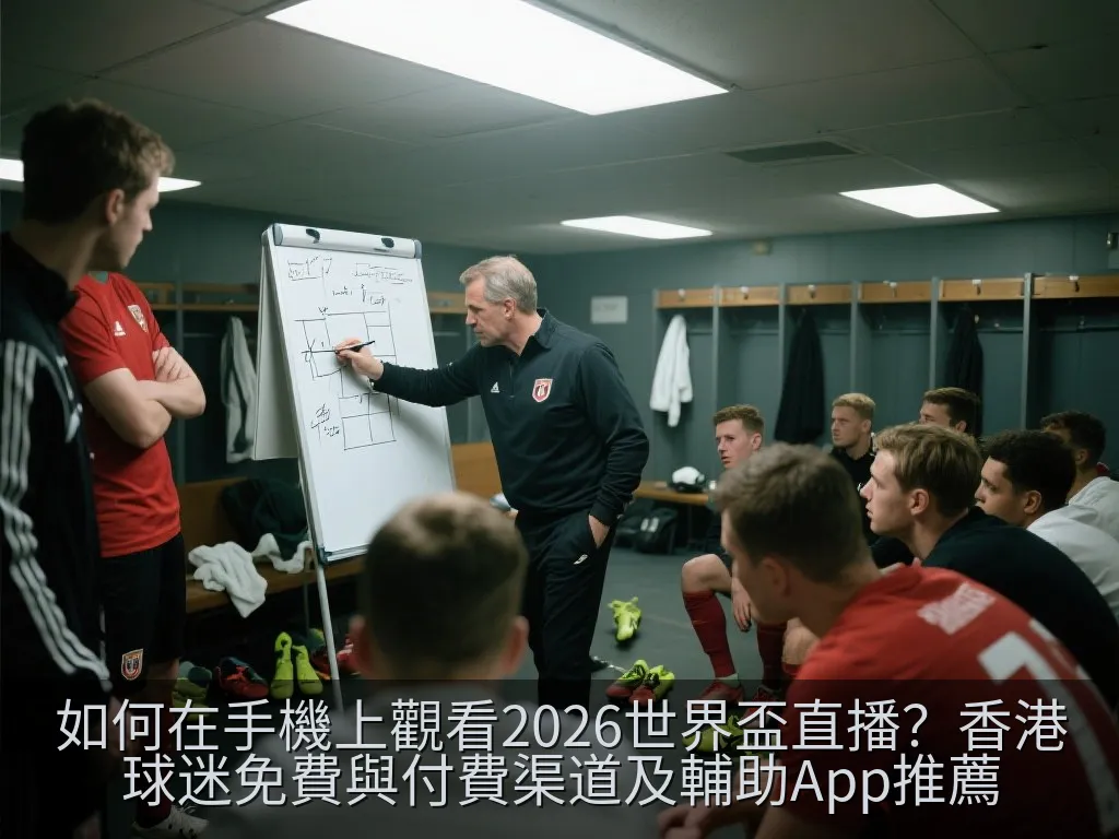如何在手機上觀看2026世界盃直播？香港球迷免費與付費渠道及輔助App推薦